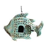Fish Azul M 55x15H36cm